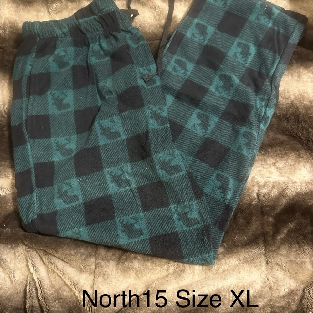 Deer Pattern Men's Pajama Pants Size XL